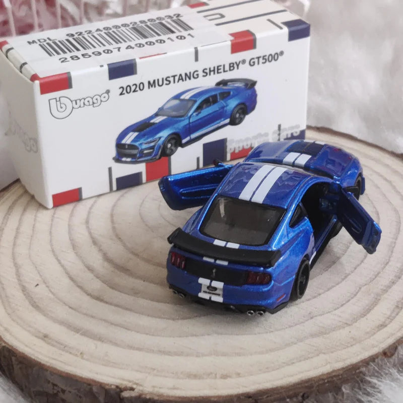 2020 Mustang Shelby GT500 Blue 1:64
