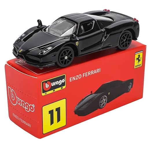Enzo Ferrari Black Toy Vehicle