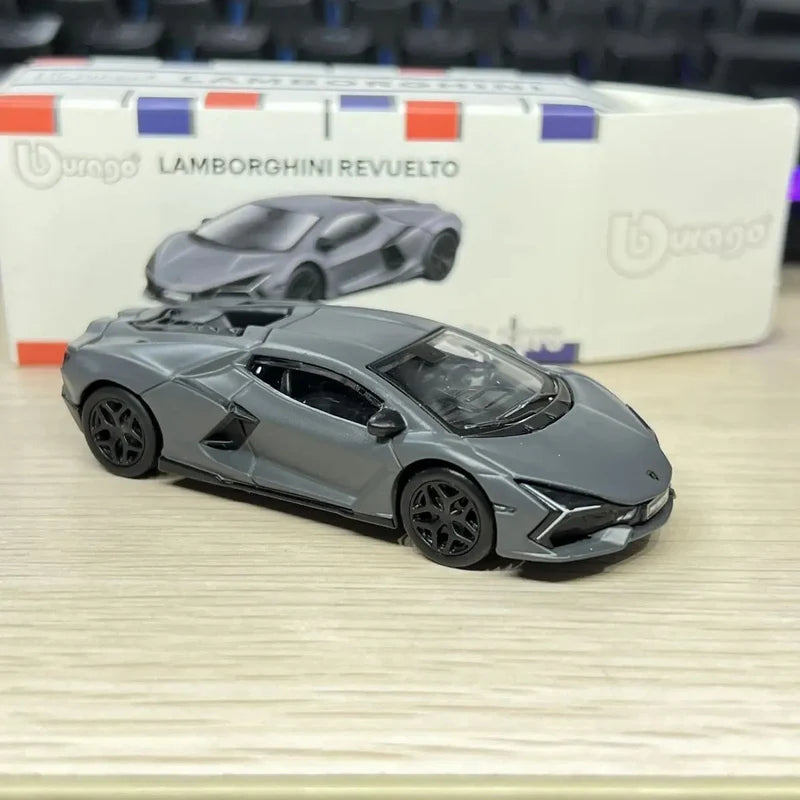 Lamborghini Revuelto Gray Car