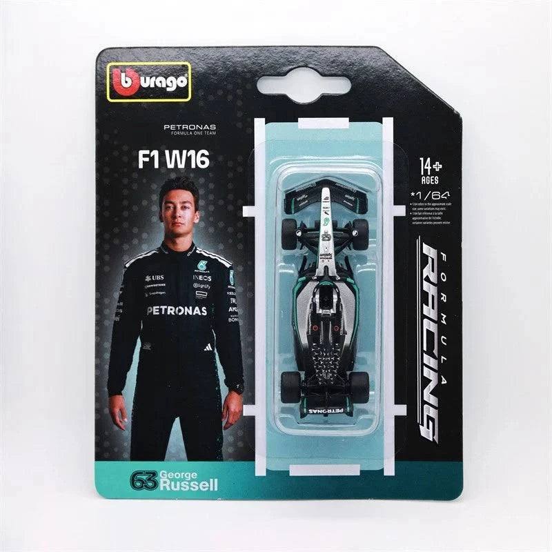 F1 2025 George Russle 1:64 Toy Vehicle