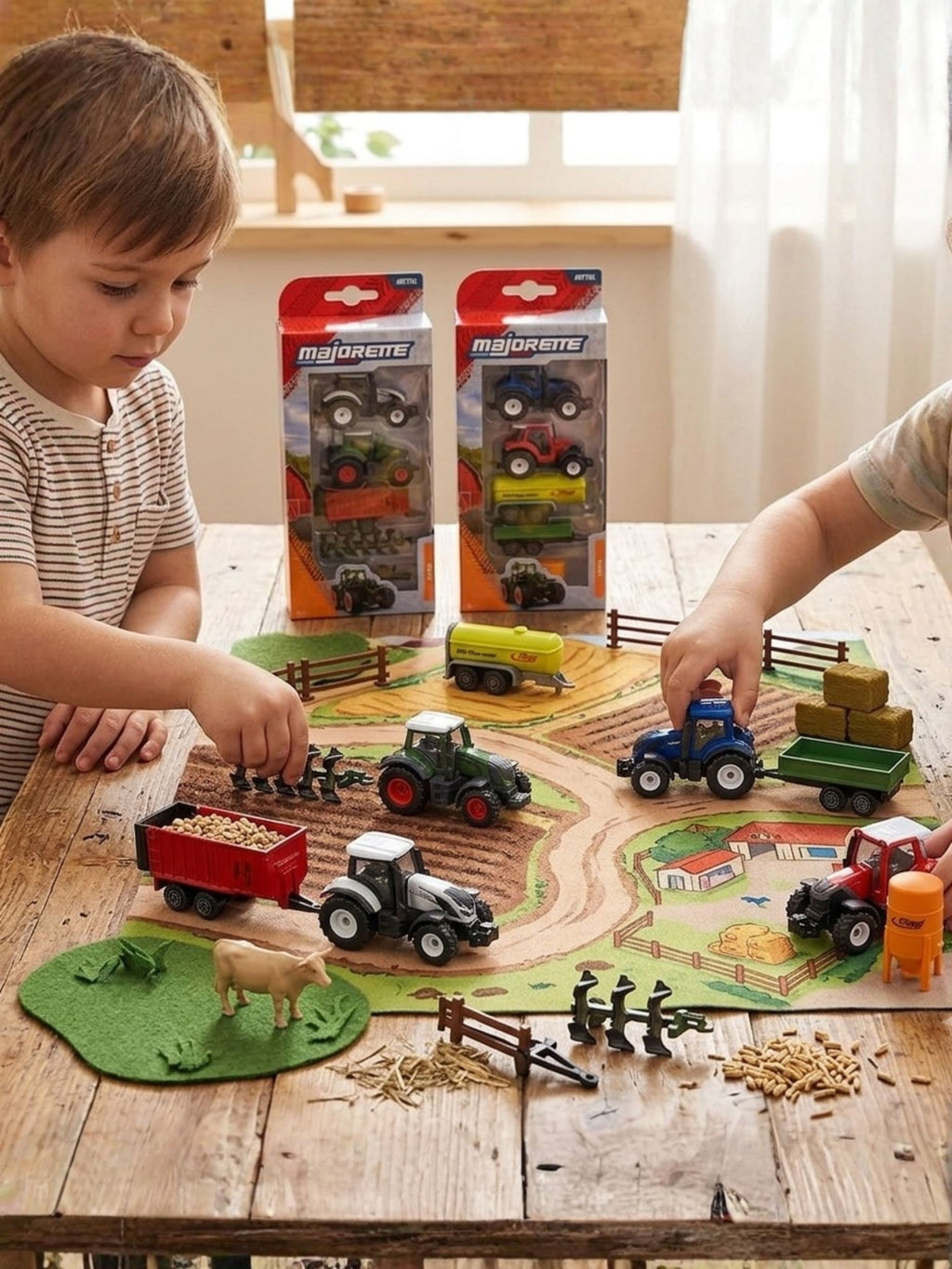Majorette Farm Metal Toy Set - 5 Pieces