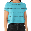 Friends Cyan Women Top - www.entertainmentstore.in
