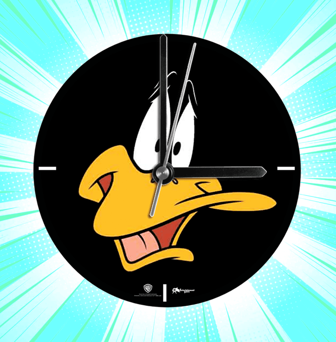 Daffy Duck Face Wall Clock - www.entertainmentstore.in