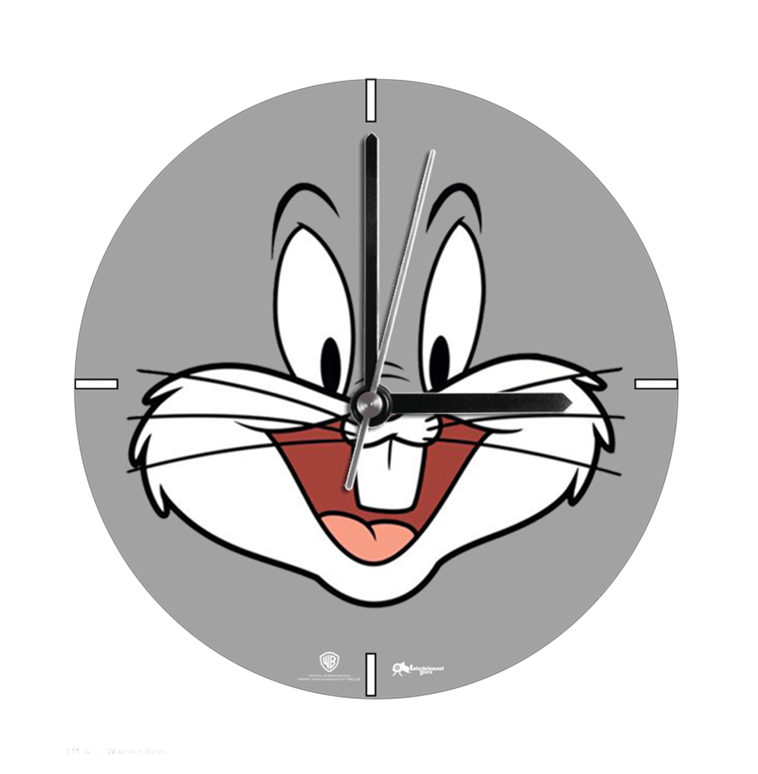 Bugs Bunny Face Wall Clock - www.entertainmentstore.in