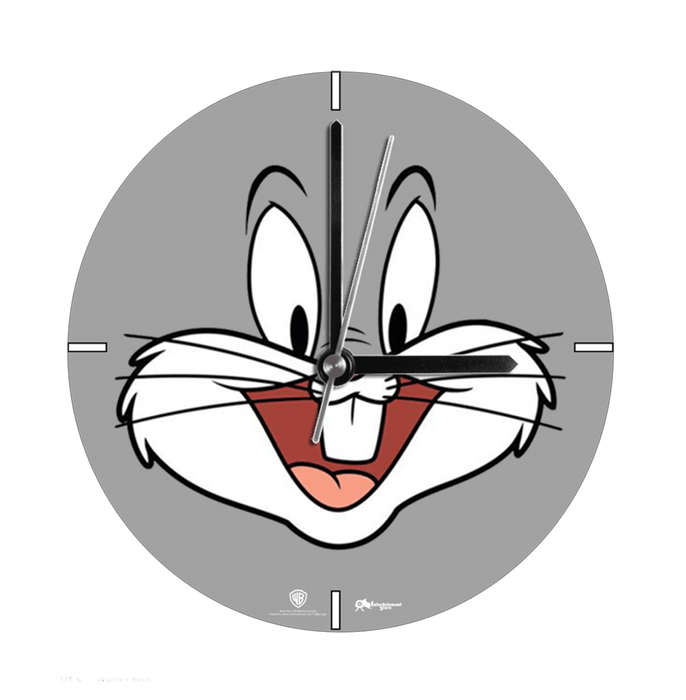 Bugs Bunny Face Wall Clock - www.entertainmentstore.in