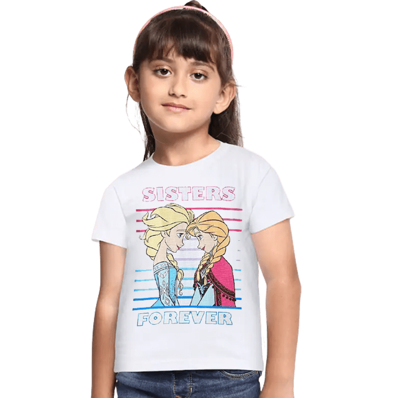 Frozen 72 White Girls  T Shirt - www.entertainmentstore.in