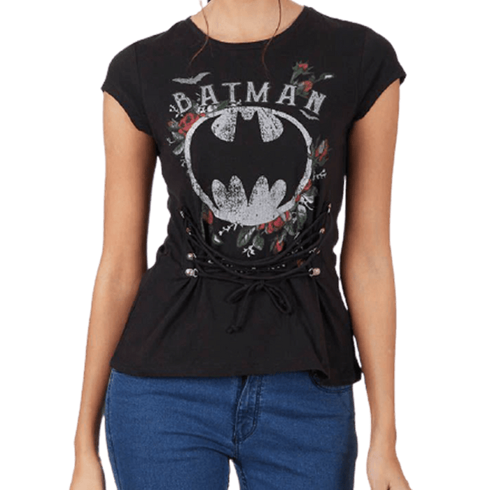 Batgirl 284 Black Womens Tops - www.entertainmentstore.in