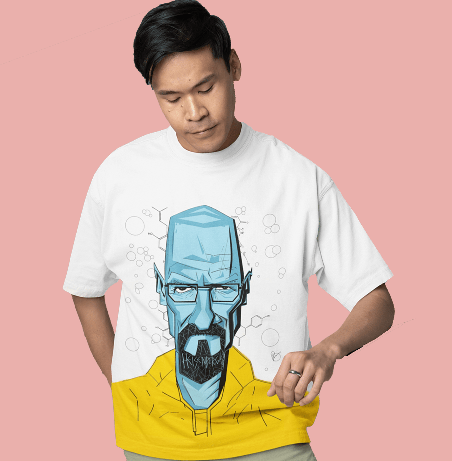 Breaking Bad White Regular Fit T Shirt