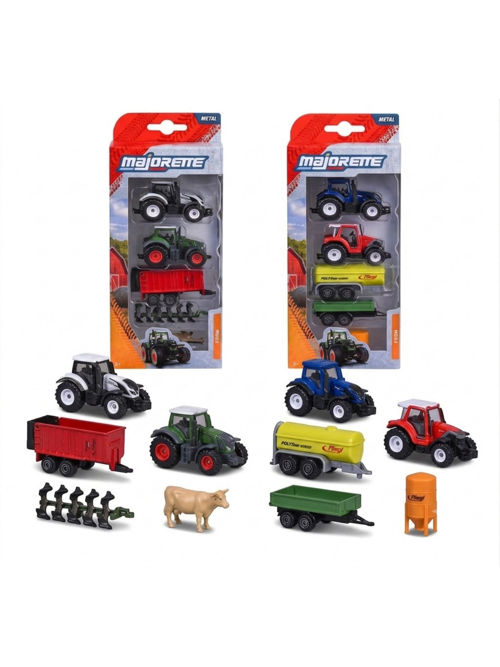 Majorette Farm Metal Toy Set - 5 Pieces