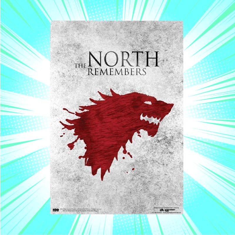 Game Of Thrones Stark North Remembers Mini Poster - www.entertainmentstore.in