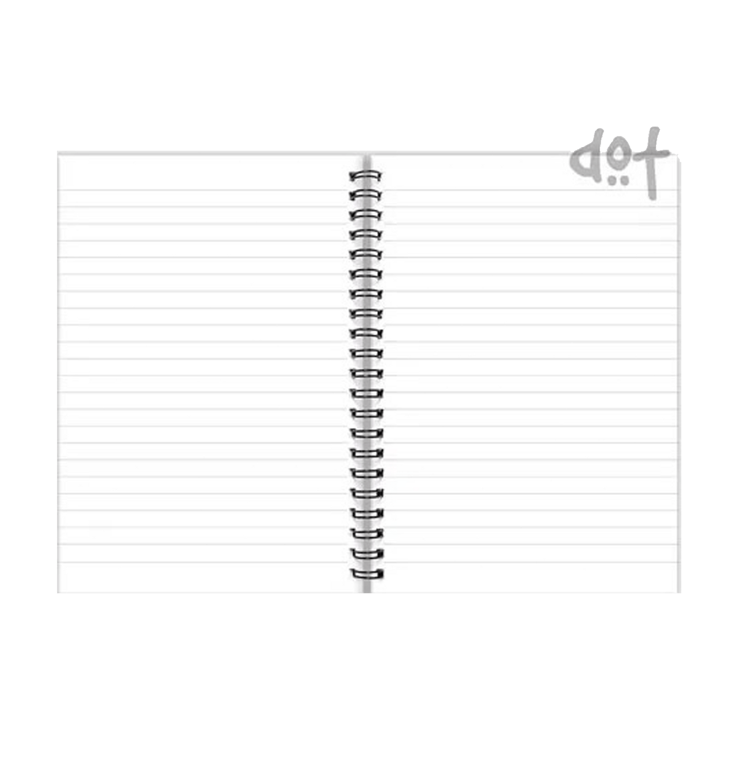 Eat Live Travel A5 Spiral Notebook