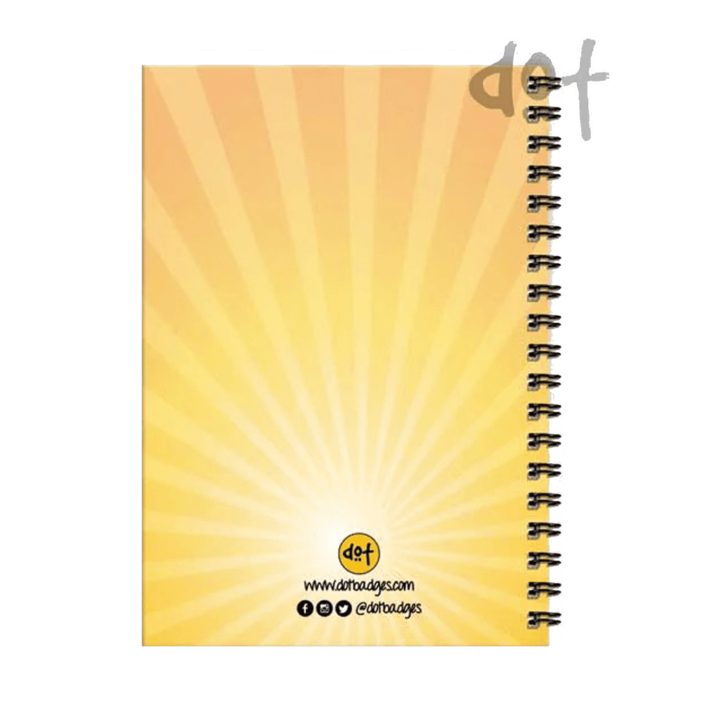 My Book Of Million Dollars Ideas A5 Spiral Notebook
