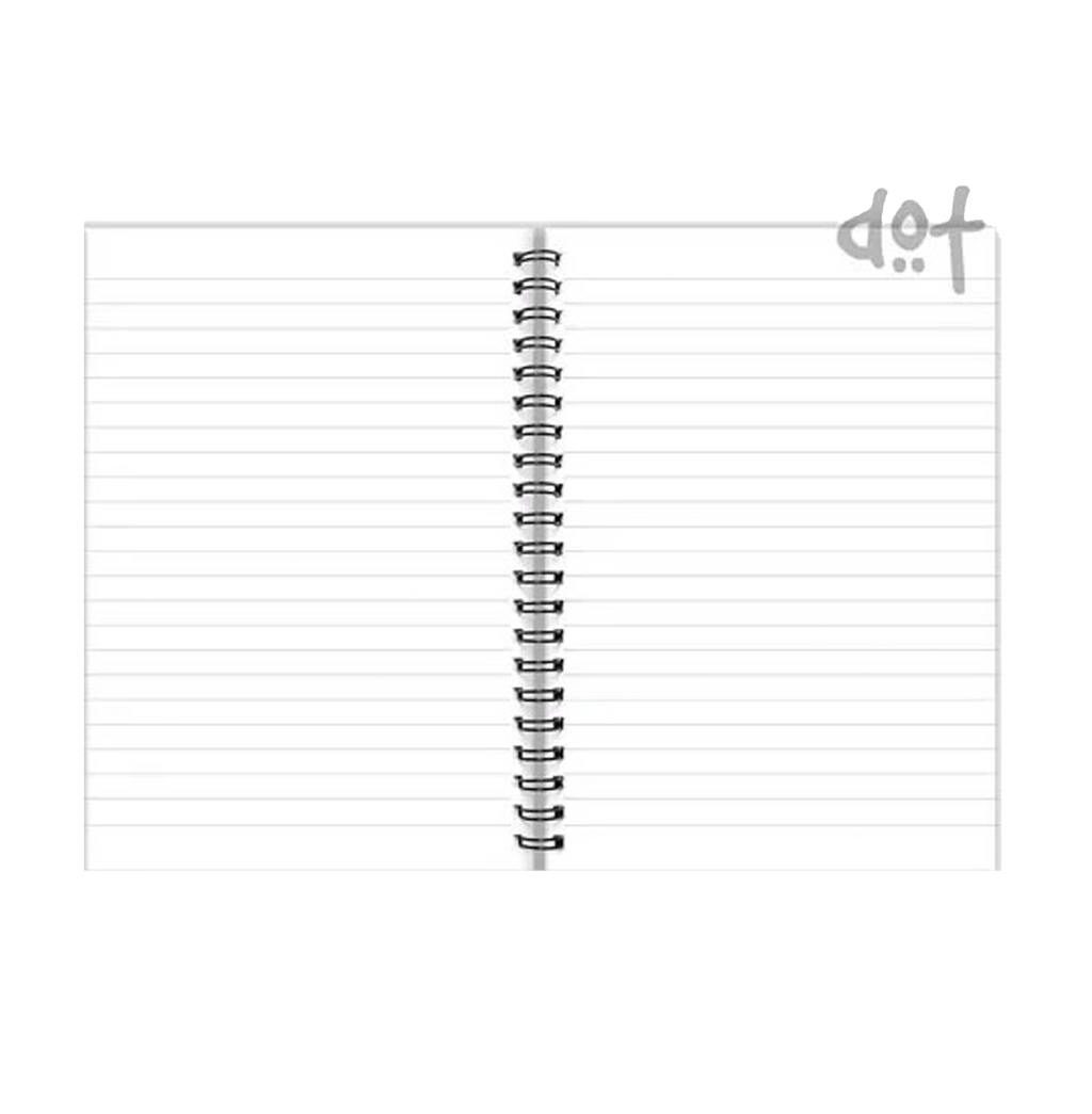 My Book Of Million Dollars Ideas A5 Spiral Notebook