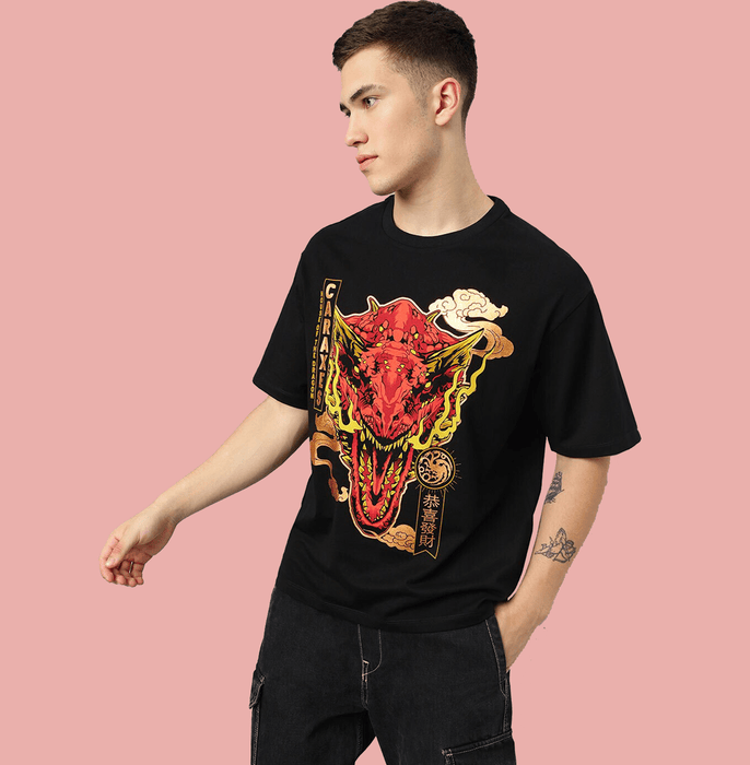 House of Dragon 1179 Black T Shirt