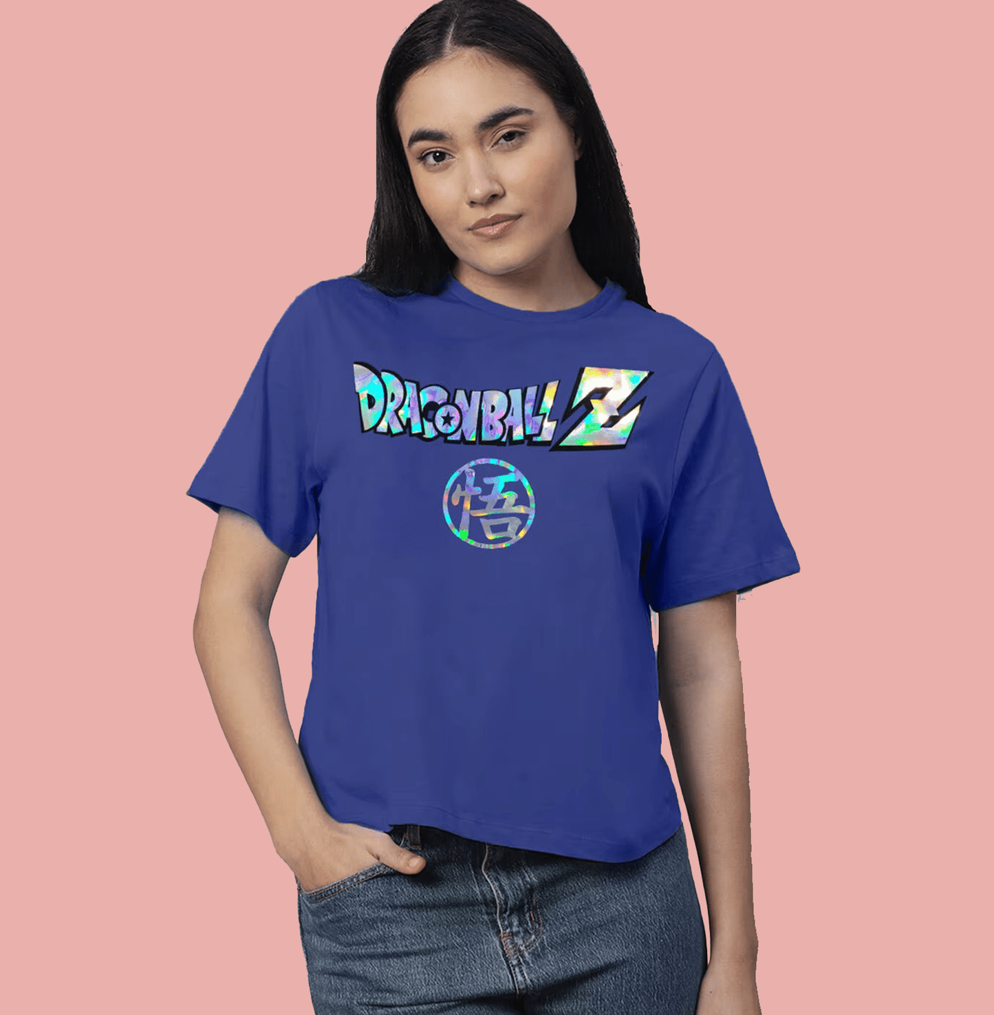 Dragon Ball Z 0104 Blue Women T Shirt