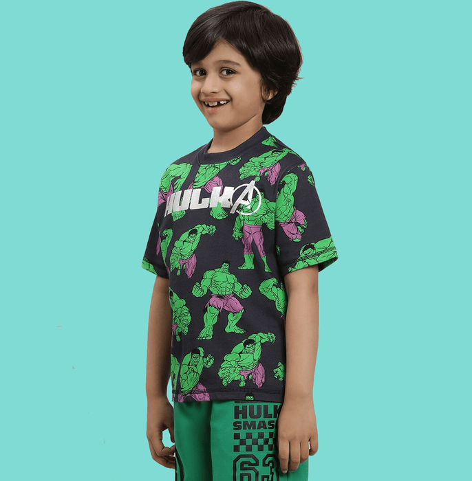 Hulk 1708 Ebony Kids Boys T Shirt