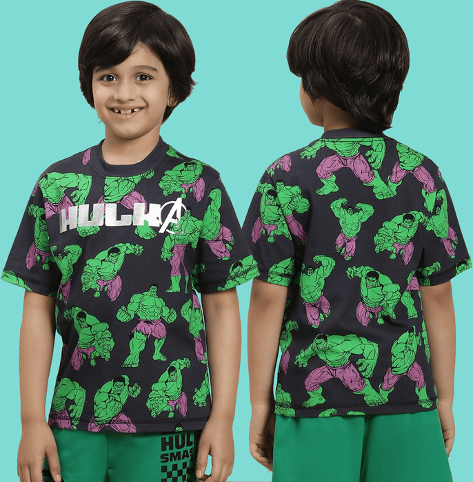 Hulk 1708 Ebony Kids Boys T Shirt