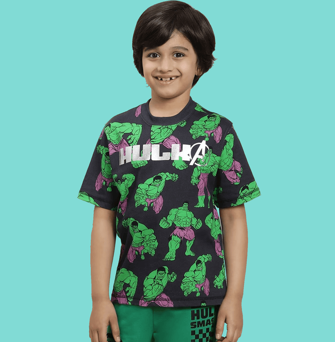 Hulk 1708 Ebony Kids Boys T Shirt