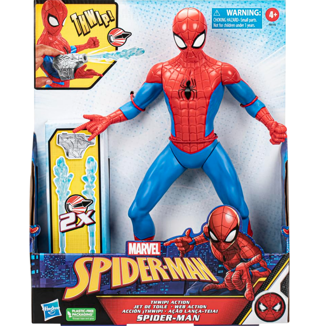 Marvel Spiderman Thwip Action Figure