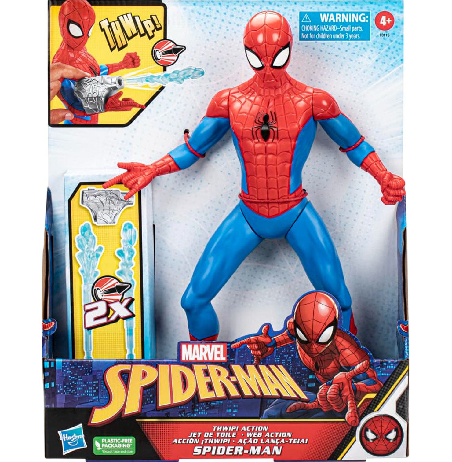 Marvel Spiderman Thwip Action Figure