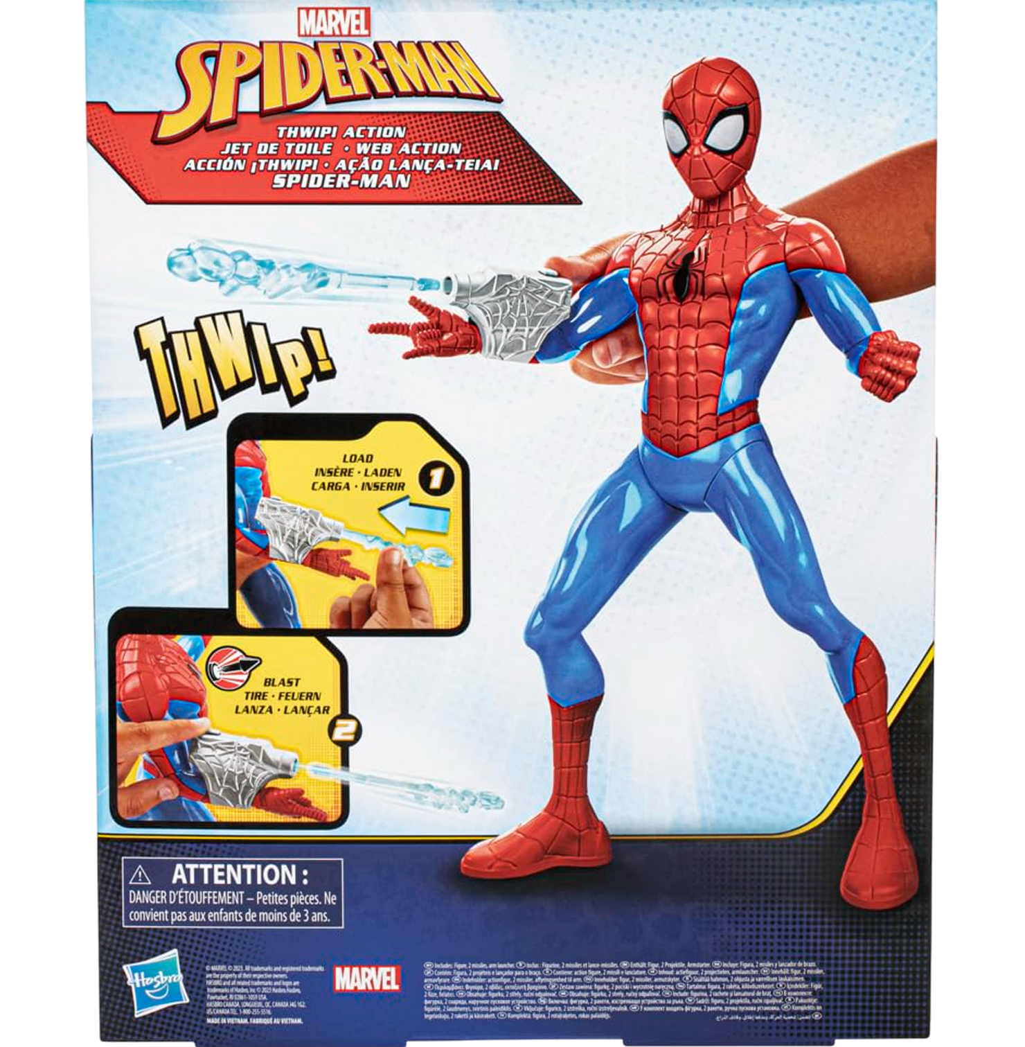 Marvel Spiderman Thwip Action Figure