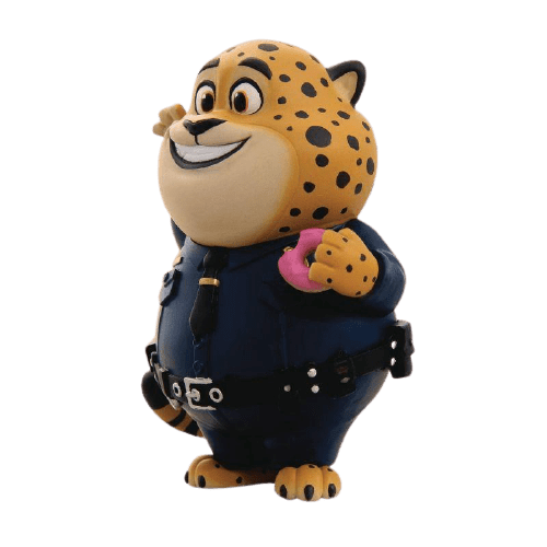 Disney Zootopia Mini Egg Attack Benjamin Clawhauser Figure - www.entertainmentstore.in