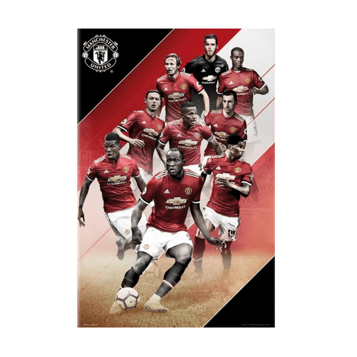 Manchester United Players Mini Poster - www.entertainmentstore.in