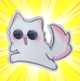 Jujutsu Kaisen Cat Jojo Sticker - www.entertainmentstore.in