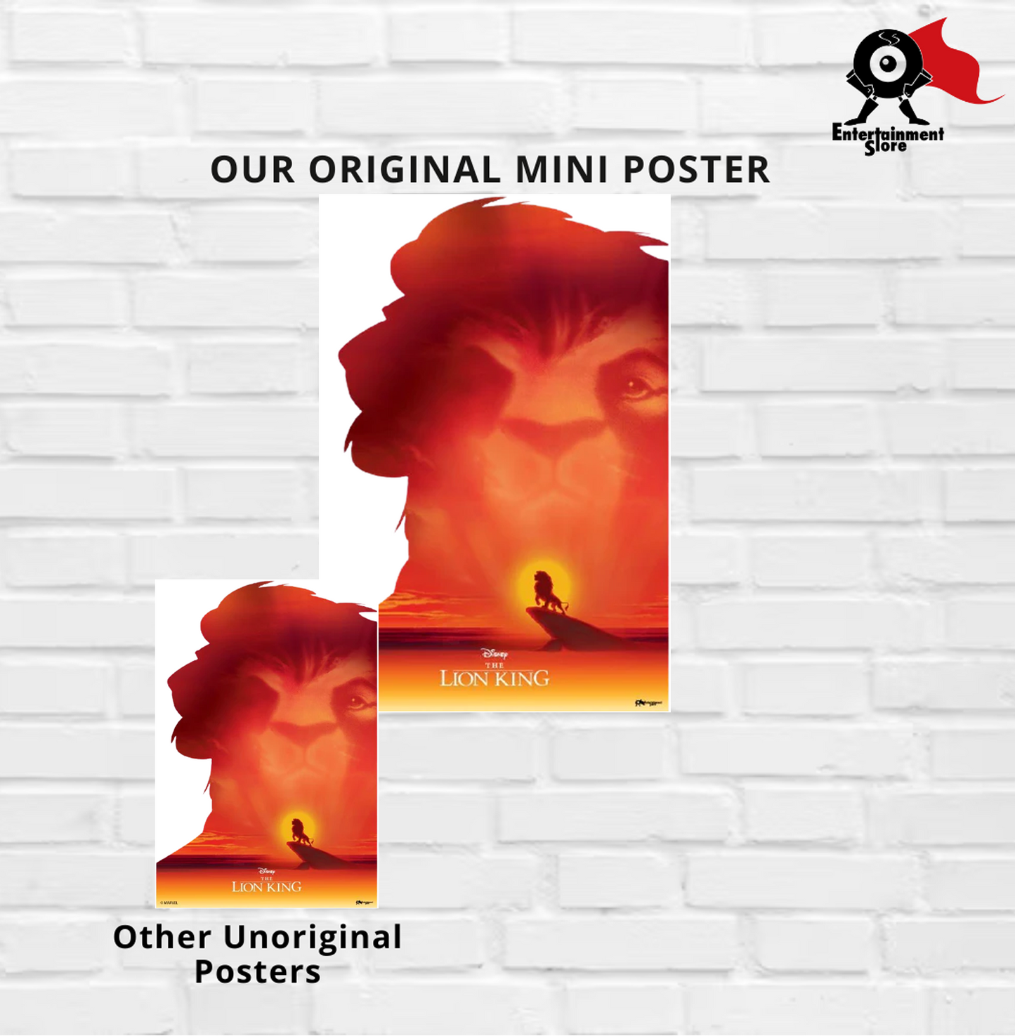 Lion King Simba Mini Poster