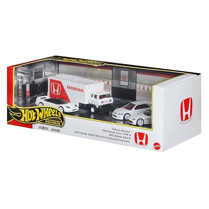 Hot Wheels Premium Honda Collection Set