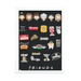 Friends Infographic Framed Poster - www.entertainmentstore.in