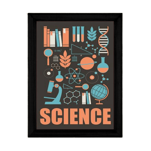 Science Framed Poster - www.entertainmentstore.in