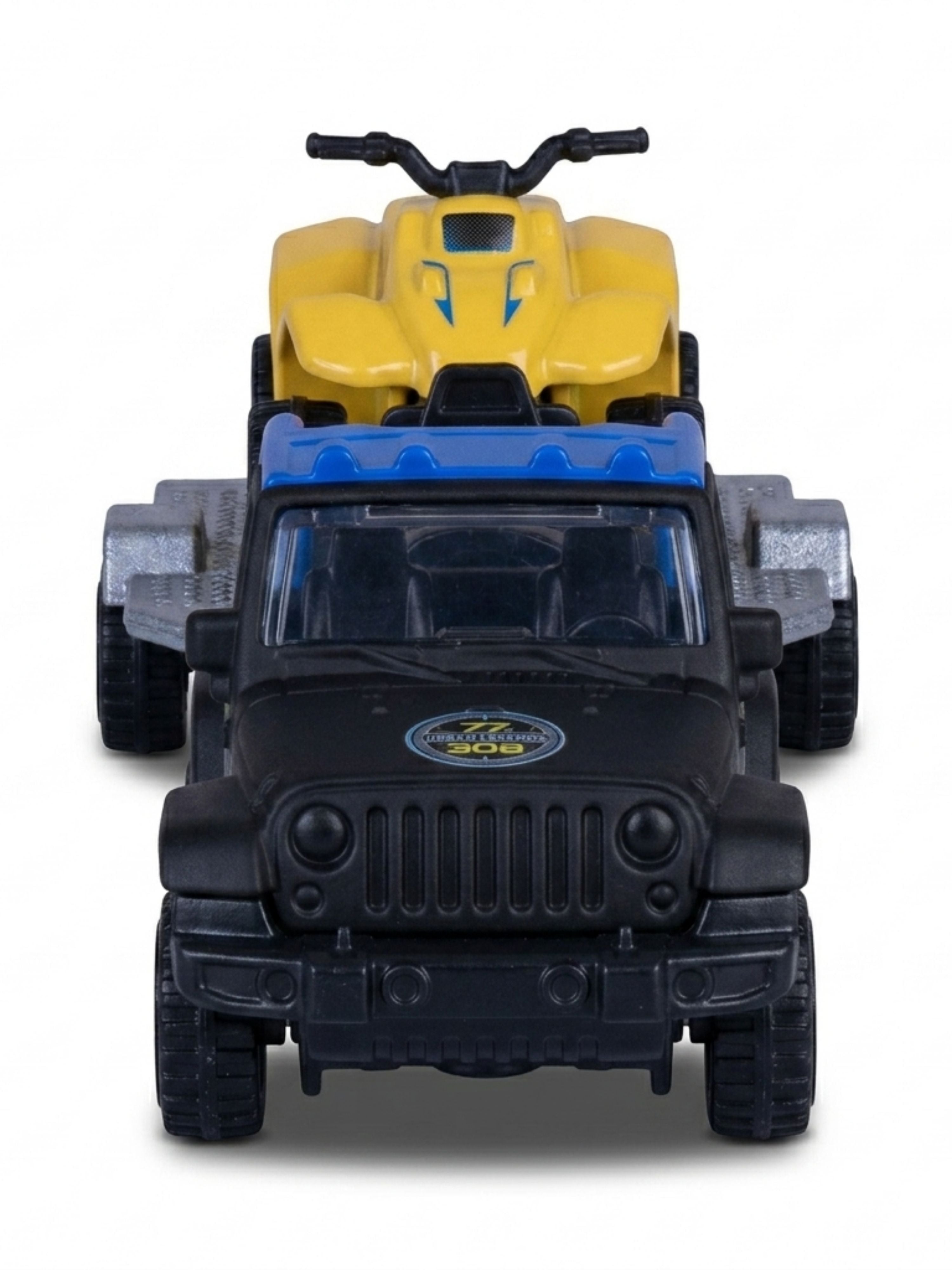 Majorette Metal Die-Cast Toy Cars - Yellow & Black Off-Road