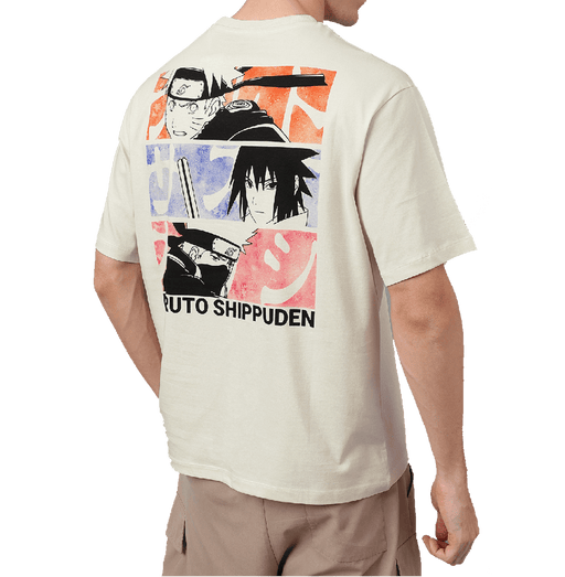 Naruto 2313 Off White Mens T Shirt - www.entertainmentstore.in
