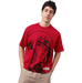 Naruto 2625 Salsa Red Mens T Shirt - www.entertainmentstore.in