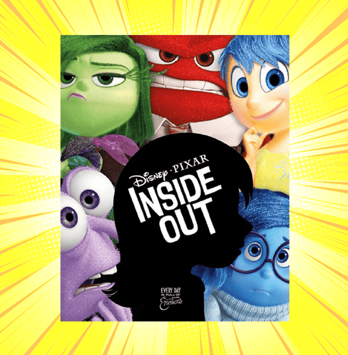Inside Out Silhouette Mini Poster - www.entertainmentstore.in