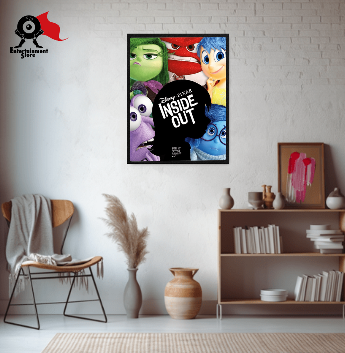 Inside Out Dimensions Shop Inside Out Silhouette Mini Poster Online In India