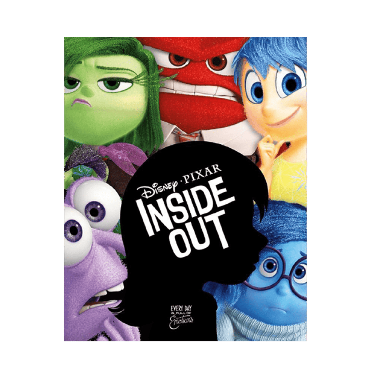 Inside Out Silhouette Mini Poster — www.entertainmentstore.in