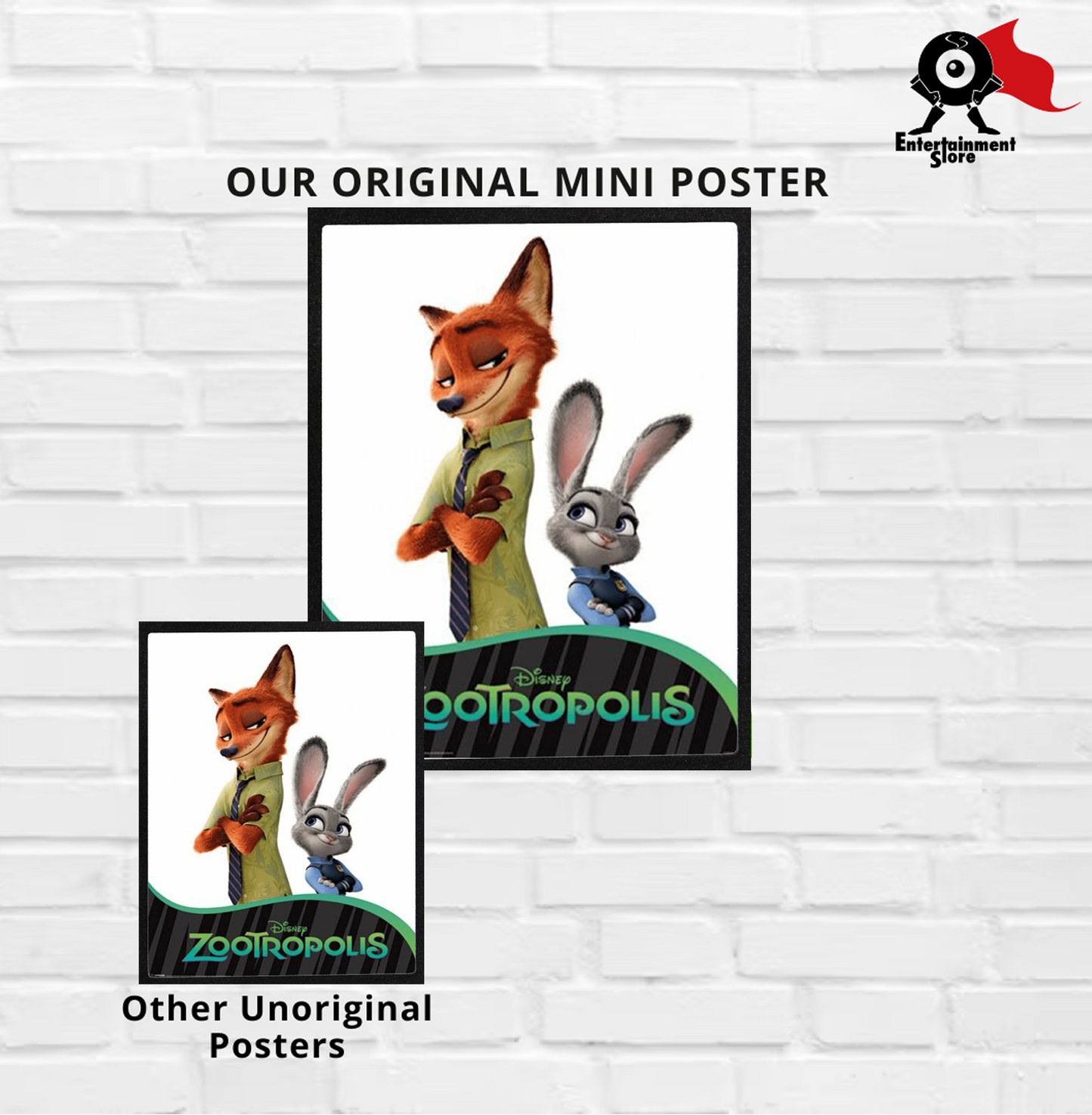 Zootropolis Characters Mini Poster