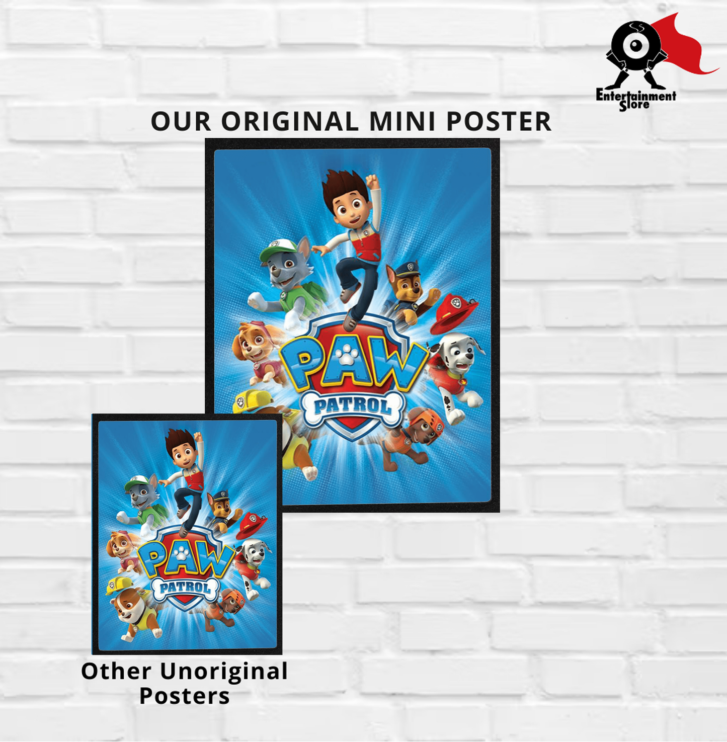 Paw Patrol Jump Mini Poster