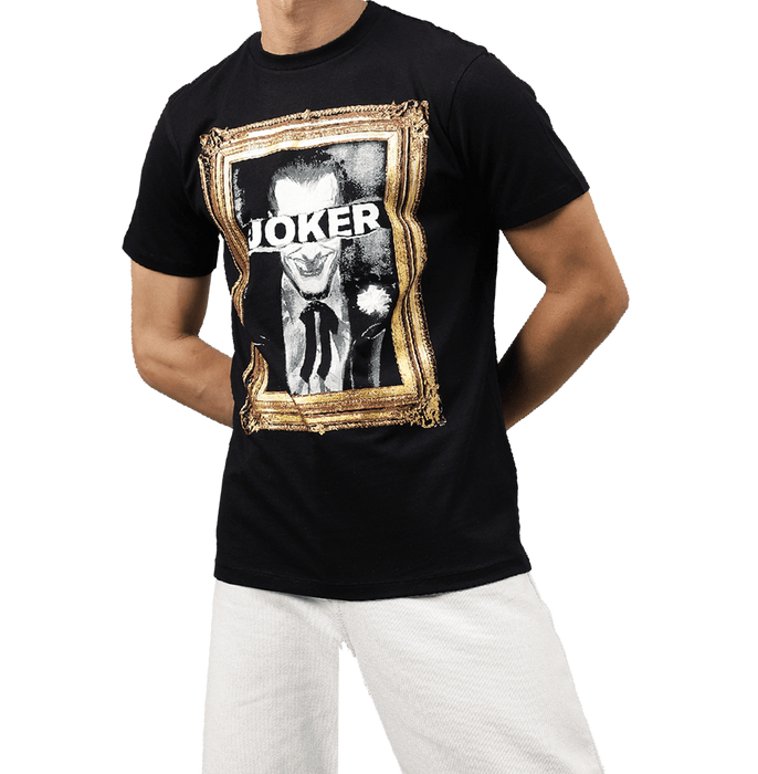 Joker 2104 Black Mens T Shirt - www.entertainmentstore.in
