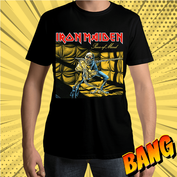 Iron Maiden Piece Of Mind Mens T Shirt - www.entertainmentstore.in