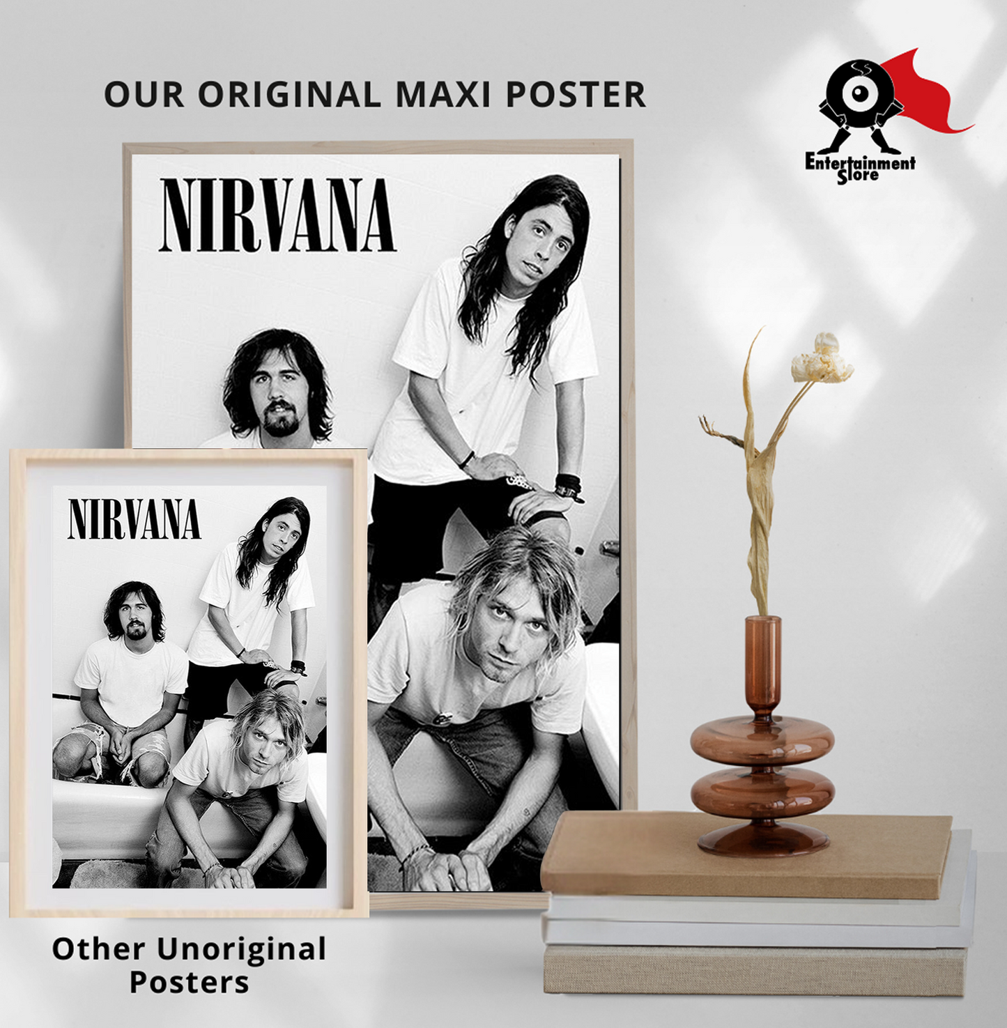 Nirvana Bathroom Maxi Poster