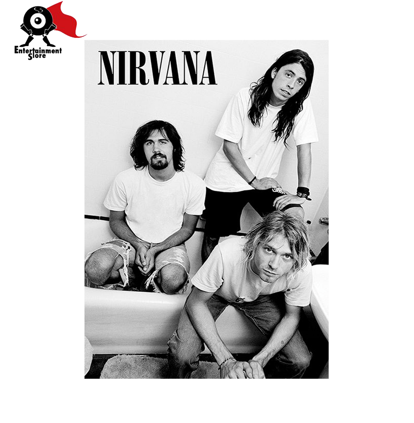 Nirvana Bathroom Maxi Poster