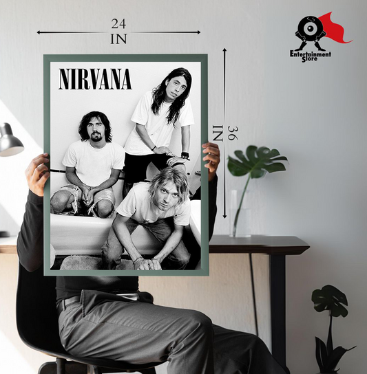 Nirvana Bathroom Maxi Poster