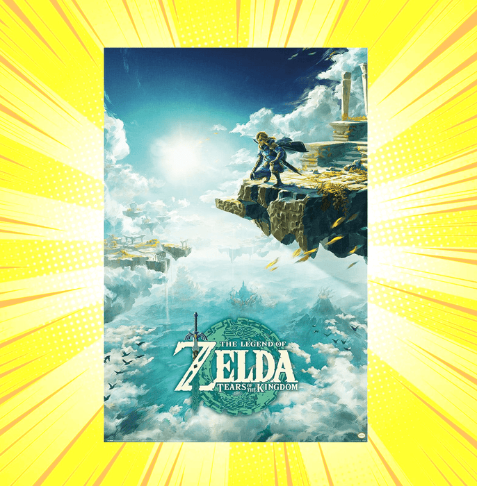 The Legend Of Zelda Tears Of The Kingdom Hyrule Sky Maxi Poster - www.entertainmentstore.in