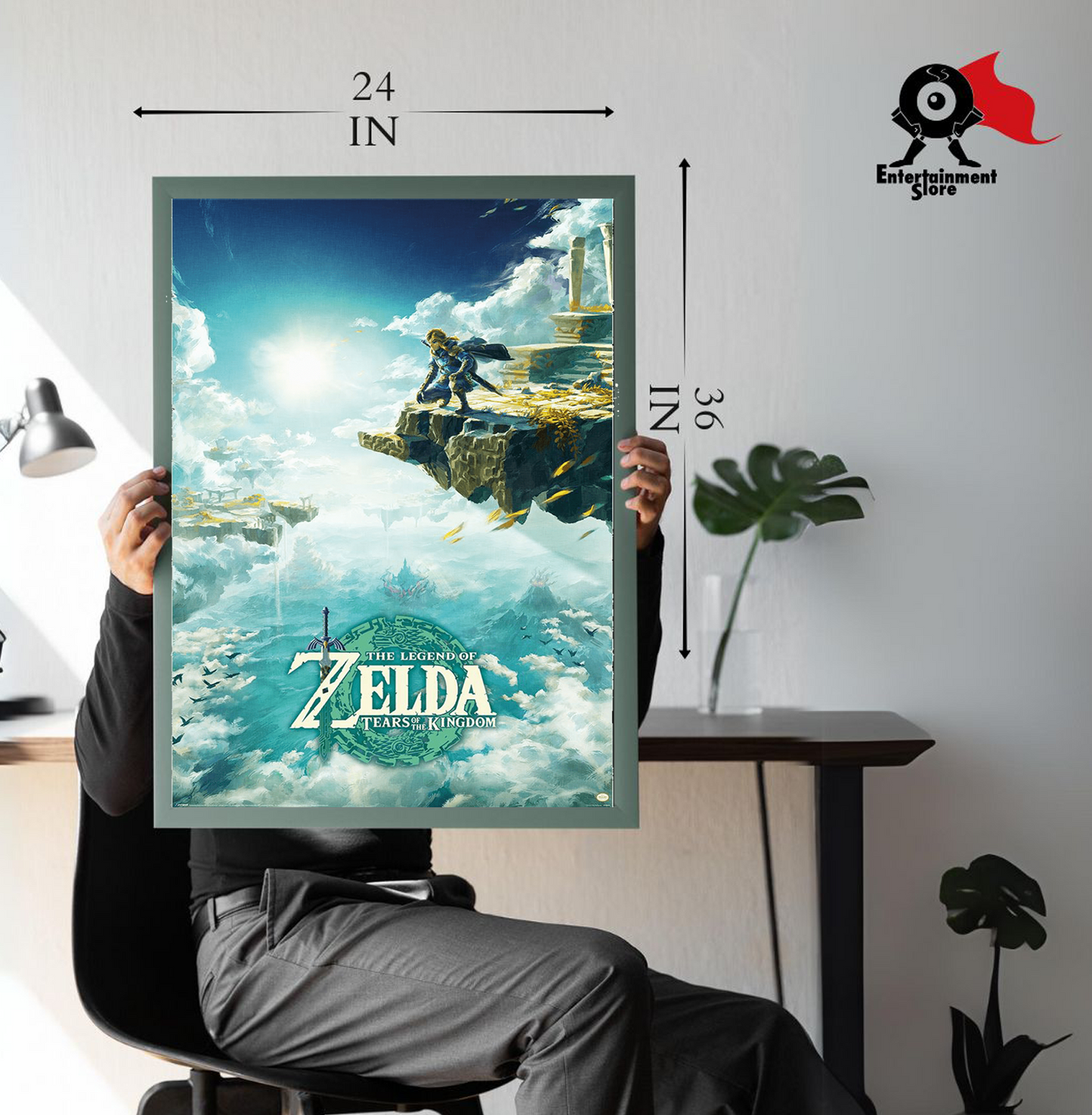 The Legend Of Zelda Tears Of The Kingdom Hyrule Sky Maxi Poster