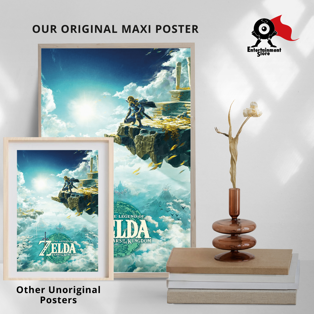 The Legend Of Zelda Tears Of The Kingdom Hyrule Sky Maxi Poster