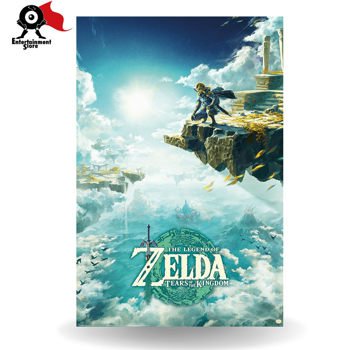 The Legend Of Zelda Tears Of The Kingdom Hyrule Sky Maxi Poster