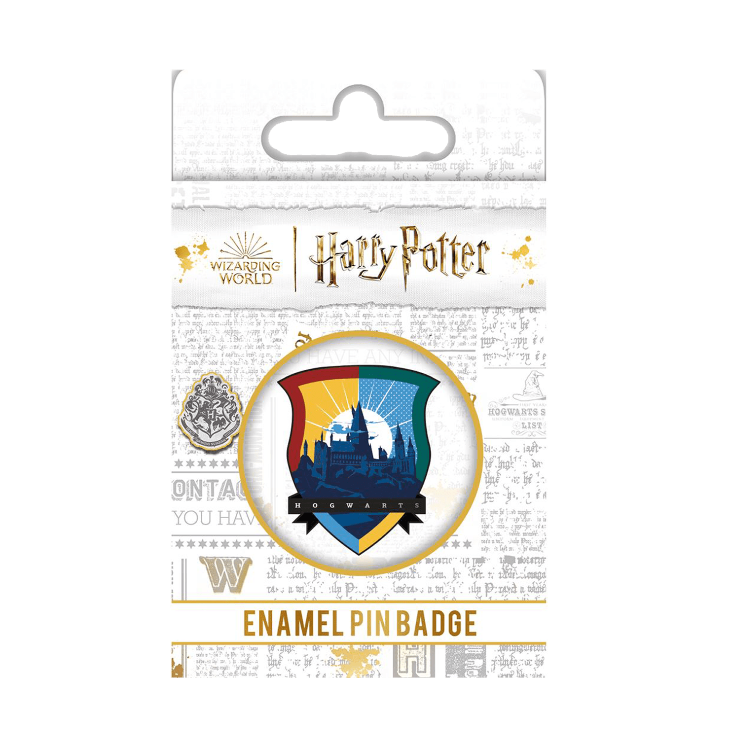 Harry Potter Checkmate Hogwarts Enamel Pin Badge - www.entertainmentstore.in